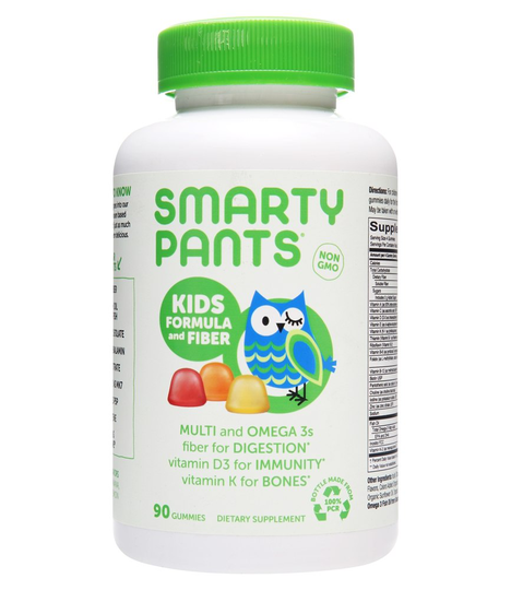 SmartyPants - Kids Complete Multivitamin and Fiber Formula - 90 Gummies