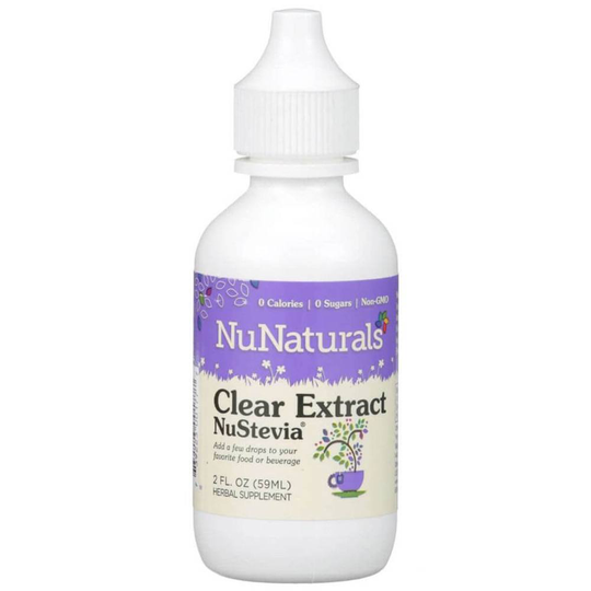 NuNaturals - NuStevia Clear Extract Liquid - 2 fl. oz.