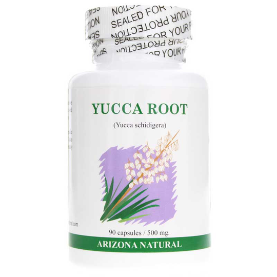 Arizona Natural Yucca Root 500 Mg 90 Capsules