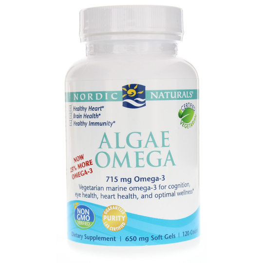 Nordic Naturals Algae Omega 120 Softgels