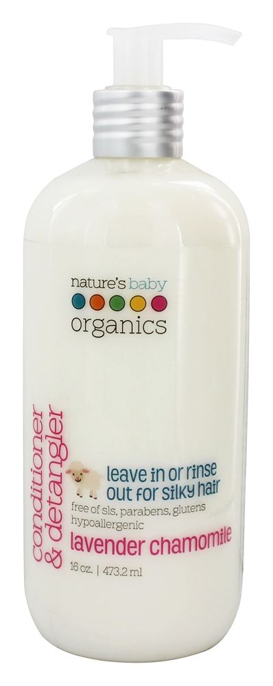 Nature's Baby Organics - Conditioner & Detangler Lavender Chamomile - 16 fl. oz.