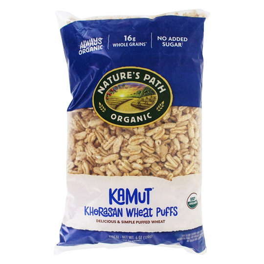 Nature's Path Organic - Organic Khorasan Wheat Puff Cereal Kamut - 6 oz.