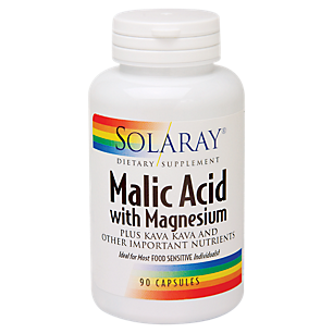Malic Acid with Magnesium + Kava Kava (90 Capsules)