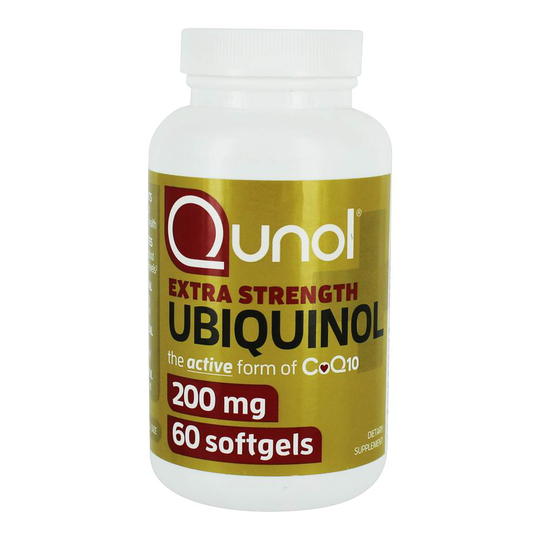 Qunol - Ubiquinol Active CoQ10 Extra Strength 200 mg. - 60 Softgels