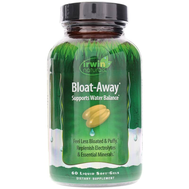 Irwin Naturals Bloat-Away 60 Liquid Softgels