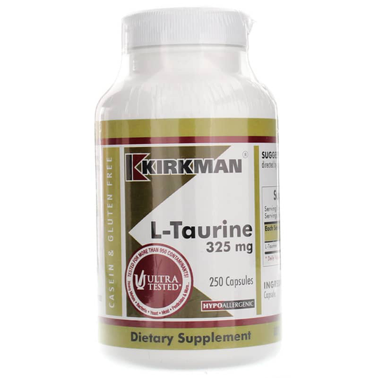 Kirkman L-Taurine 325 Mg 250 Capsules