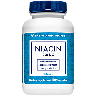 Niacin - Cholesterol Support - 250 MG (100 Capsules)