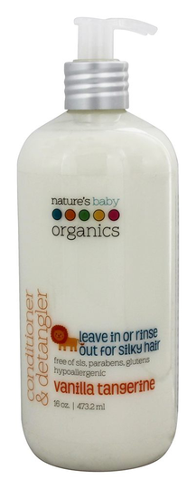 Nature's Baby Organics - Conditioner & Detangler Vanilla Tangerine - 16 fl. oz.