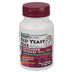 Red Yeast Rice Minis - Extended Release - 600 MG (60 Mini Vegetarian Tablets)