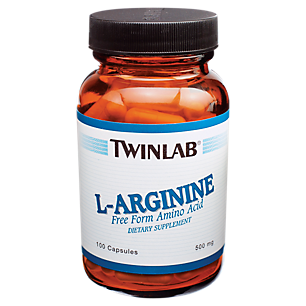 L-Arginine - Free Form Amino Acid 500 MG (100 Capsules)
