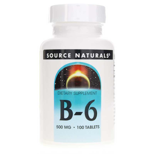 Source Naturals B-6 500 Mg 100 Tablets