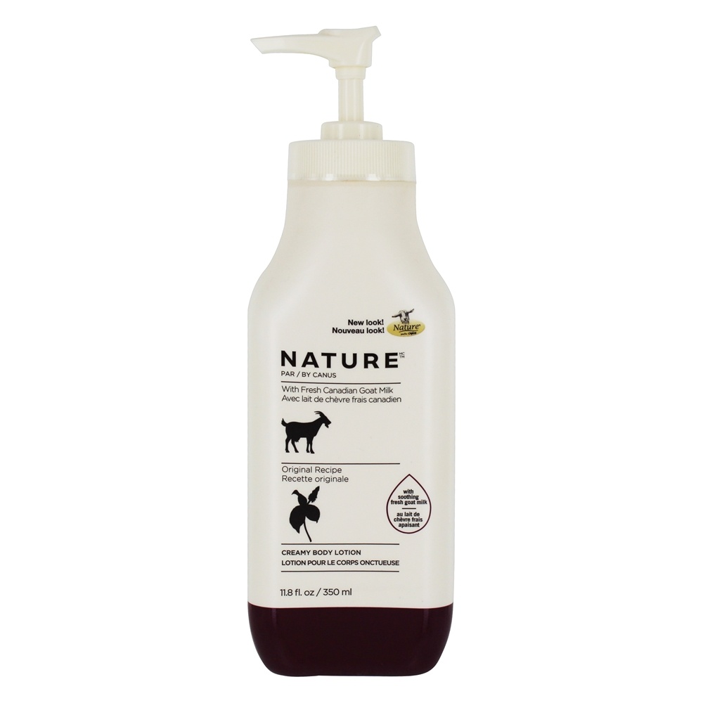 Canus - Nature Creamy Goat Milk Body Lotion Original Recipe - 11.8 fl. oz.