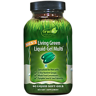 Men's Living Green Liquid-Gel Multivitamin (90 Liquid Softgels)