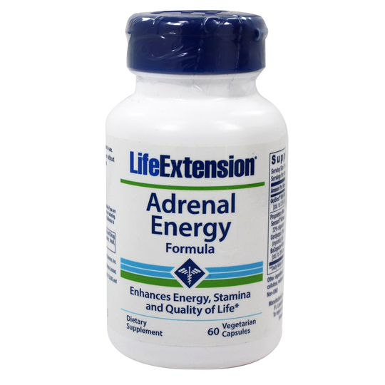 Life Extension - Adrenal Energy Formula - 60 Vegetarian Capsules
