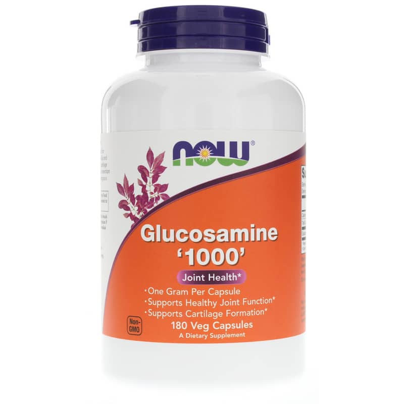 NOW Foods Glucosamine 1000 180 Veg Capsules