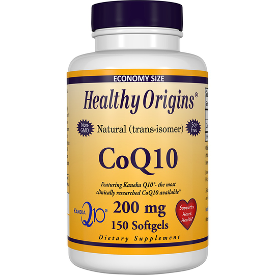 Healthy Origins - CoQ10 Kaneka Q10 Gels 200 mg. - 150 Softgels