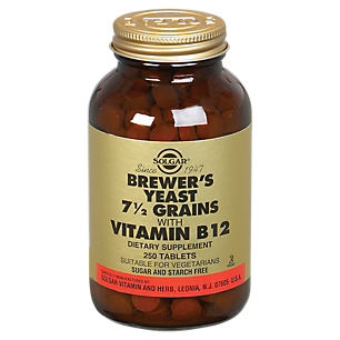 Brewers Yeast 7-1/2 Grains with Vitamin B12