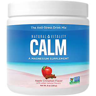 Natural Calm Magnesium Powder - Apple Cinnamon (54 Servings)
