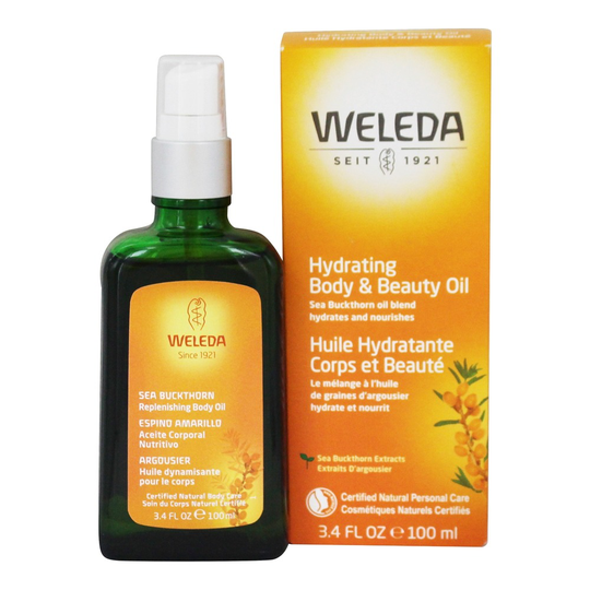 Weleda - Hydrating Body & Beauty Oil Buckthorn Extracts - 3.4 fl. oz.