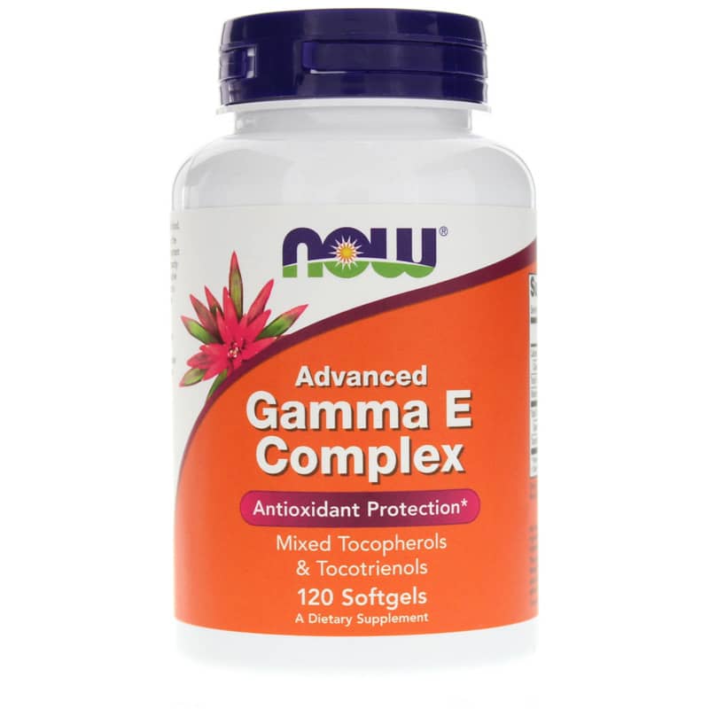 NOW Foods Advanced Gamma E Complex 120 Softgels