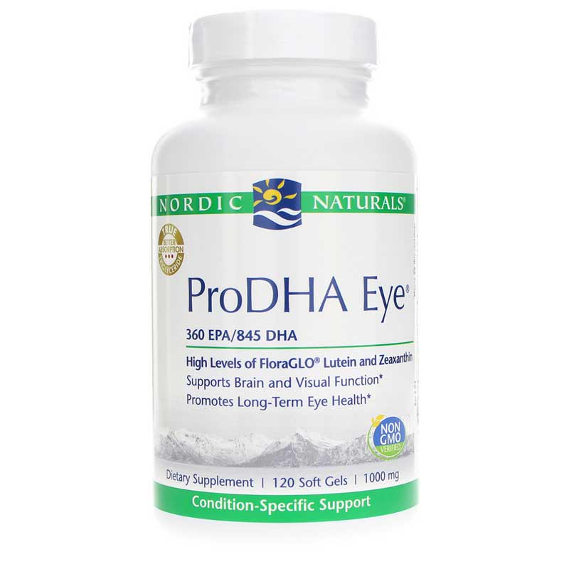 Nordic Naturals ProDHA Eye 120 Softgels