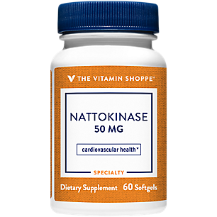 Nattokinase - Antioxidant Support for Cardiovascular Health - 50 MG (60 Softgels)