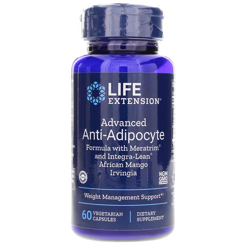 Life Extension Advanced Anti-Adipocyte Formula 60 Veg Capsules