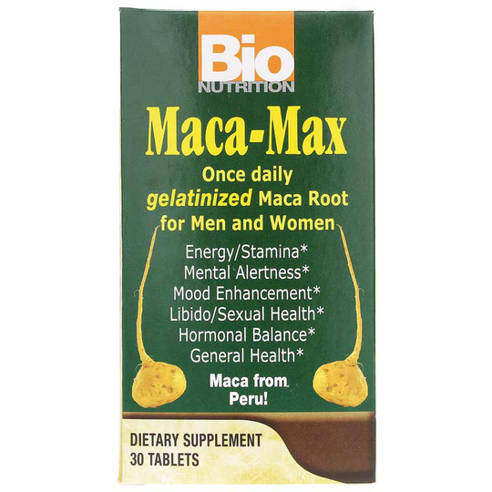 Bio Nutrition Maca-Max 1000 Mg 30 Tablets