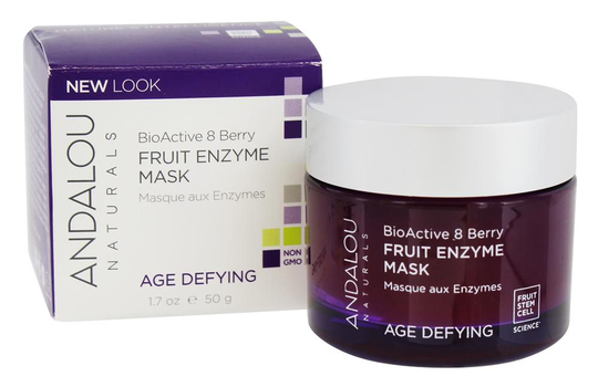 Andalou Naturals - Age-Defying Enzyme Face Mask Bioactive 8 Berry - 1.7 oz.
