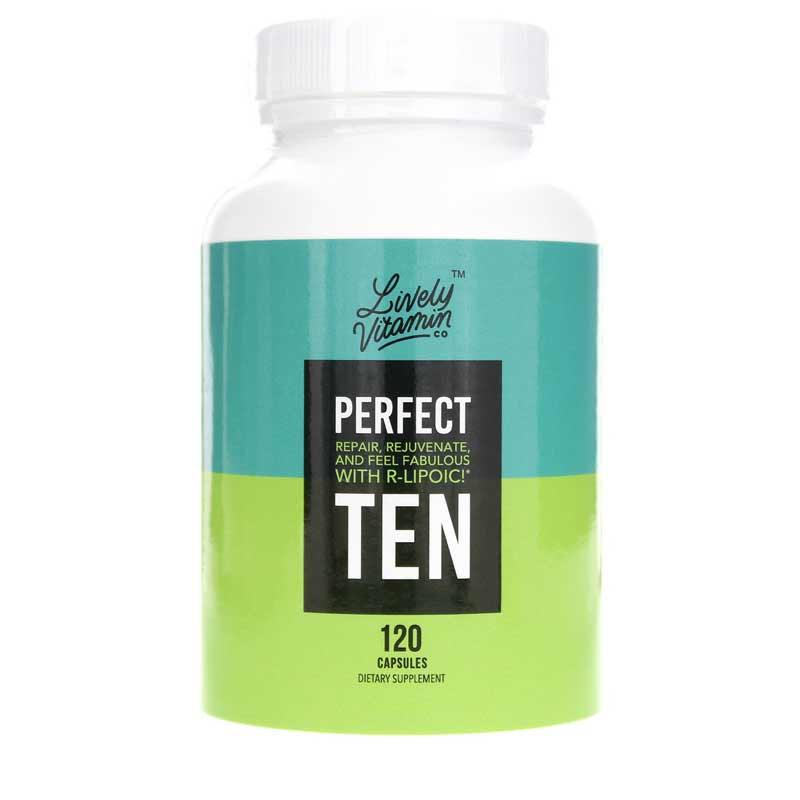 Lively Vitamin Co Perfect Ten 120 Capsules