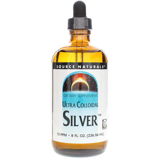 Source Naturals Ultra Colloidal Silver 10 PPM 8 Oz