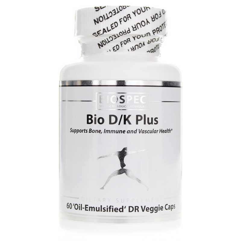 BioSpec Bio D/K Plus 60 Veg Capsules