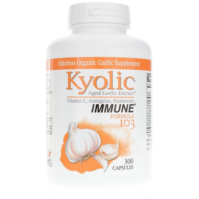 Kyolic Formula 103 Immune 300 Capsules