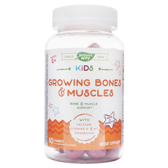 Nature's Way - Kids Growing Bones & Muscles - 60 Gummies