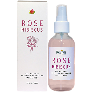 Rose Hibiscus Facial Mist - All Natural Superior Hydrating Mist (4 Fluid Ounces)
