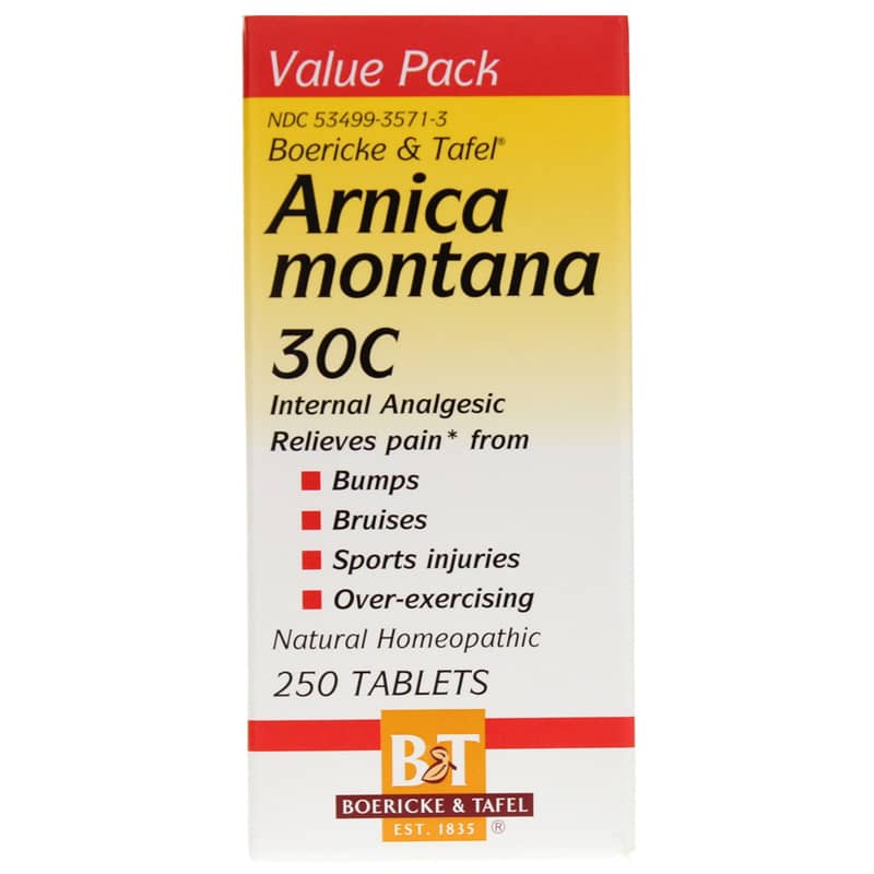 Boericke & Tafel Arnica Montana 30C 250 Tablets