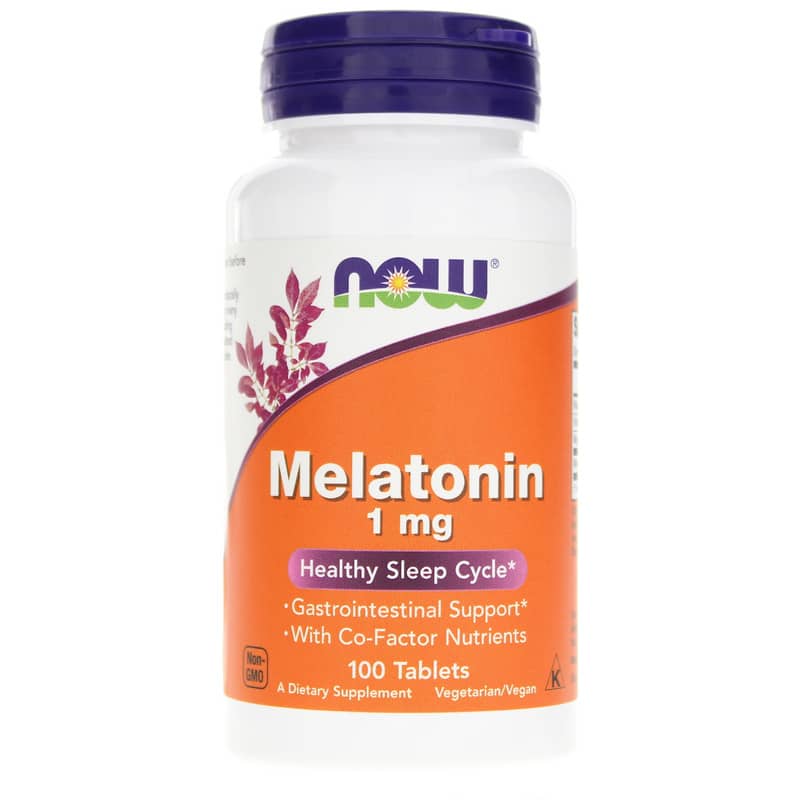 NOW Foods Melatonin 1 Mg 100 Tablets