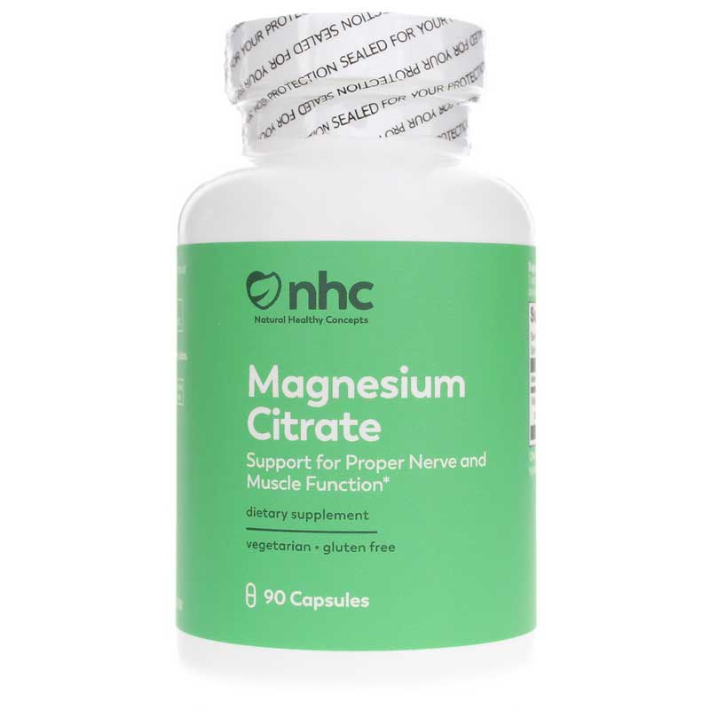 Natural Healthy Concepts Magnesium Citrate 90 Capsules