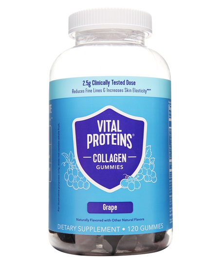Vital Proteins - Collagen Gummies Natural Grape Flavor 2.5 g. - 120 Gummies