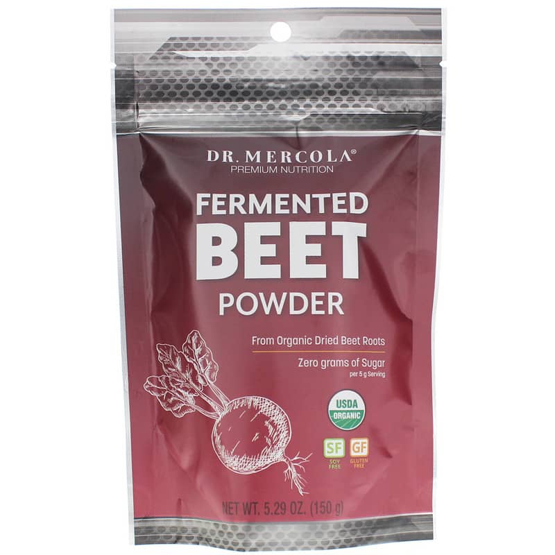 Dr. Mercola Fermented Beet Powder 5.29 Oz