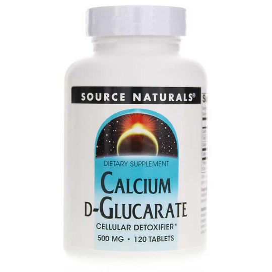 Source Naturals Calcium D-Glucarate 500 Mg 120 Tablets