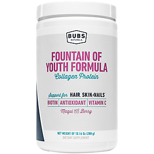 Fountain of Youth Formula - Collagen Protein Powder with Biotin & Vitamin C - Maqui Berry (18 Servings)