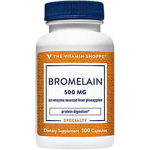 Bromelain Enzyme Sourced from Pineapples - 500 MG (100 Capsules)