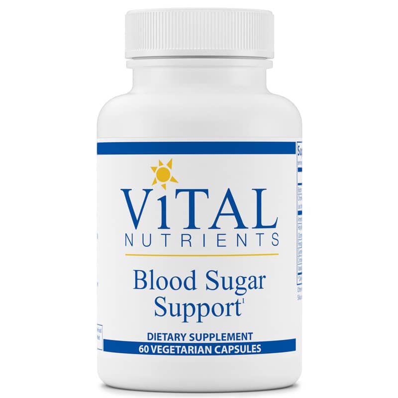 Vital Nutrients Blood Sugar Support 60 Veg Capsules