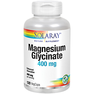 Magnesium Glycinate - 400 MG (120 Vegetarian Capsules)