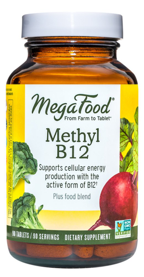 MegaFood - Methyl B12 - 90 Tablets