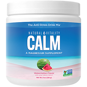 Natural Calm Magnesium Powder - Watermelon (56 Servings)