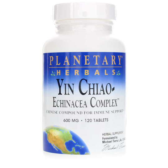 Planetary Herbals Yin Chiao-Echinacea Complex 120 Tablets