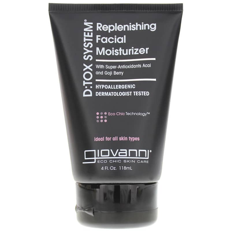 Giovanni D:tox System Replenishing Facial Moisturizer 4 Oz