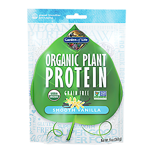 Organic Grain-Free Plant Protein - Smooth Vanilla (10 Servings)